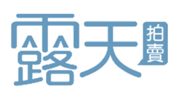 白色背景上的藍色字母標誌。